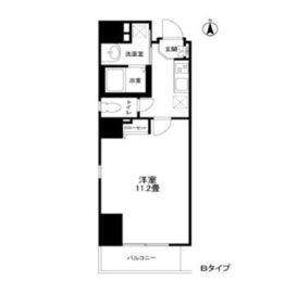 トゥルム錦糸町 801 間取り図