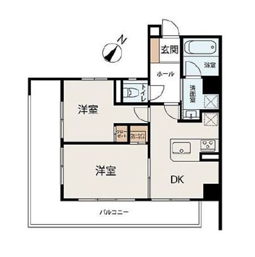 ポルトボヌール 10F1 間取り図