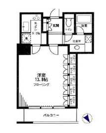 東京ツインパークス レフトウィング 10階 間取り図