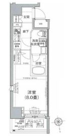 アイル大手町 4階 間取り図
