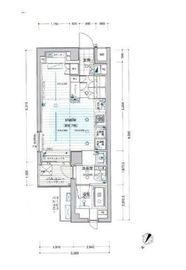 フィーノ渋谷 2階 間取り図