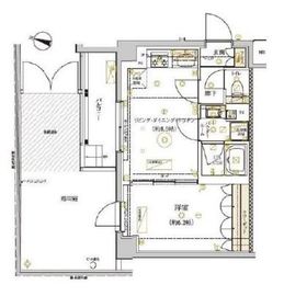 ドムススタイル武蔵小山 105 間取り図