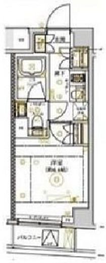 ドムススタイル武蔵小山 303 間取り図