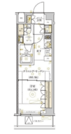 ドムススタイル武蔵小山 102 間取り図