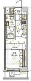 ドムススタイル武蔵小山 206 間取り図