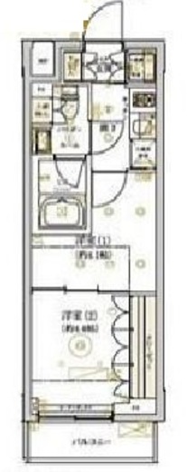 ドムススタイル武蔵小山 103 間取り図
