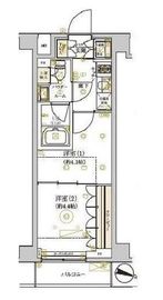 ドムススタイル武蔵小山 307 間取り図