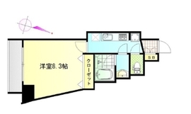 シンフォニー北新宿の杜 404 間取り図