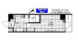 ステージグランデ茅場町 4階 間取り図