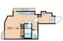 クレスト本郷 1301 間取り図