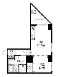 ドエル麻布 301 間取り図