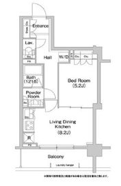 コンフォリア両国サウス 707 間取り図