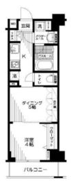 日神デュオステージ浅草三筋 13階 間取り図