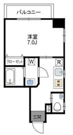 エスペランサ神田神保町 201 間取り図