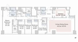 ラ・トゥール新宿 4307 間取り図