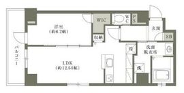 ベルティーセ新宿 302 間取り図