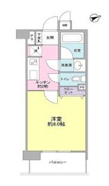 ビューネ渋谷桜丘 3階 間取り図