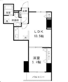 SS.FLAT神楽坂south 1201 間取り図