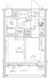 クレイシア新宿ノース 1階 間取り図