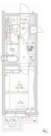 クレイシア新宿ノース 2階 間取り図