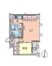 蒼映パーク原宿 303 間取り図