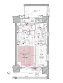 シティインデックス元浅草 5階 間取り図