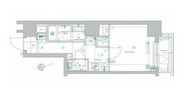 メイクスデザイン東新宿 2階 間取り図