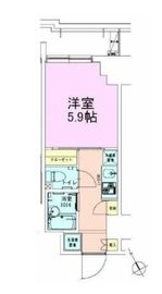 門前仲町レジデンス壱番館 303 間取り図