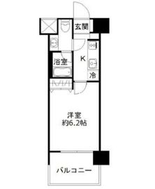 フォレシティ豊洲 504 間取り図