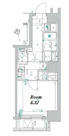 メイクスデザイン東新宿 11階 間取り図