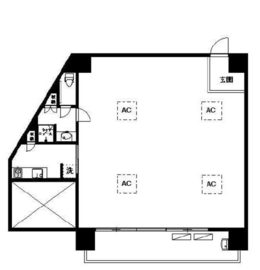 プリズムタワー 2階 間取り図