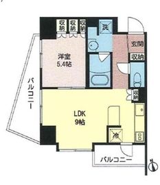 エコロジー大井町レジデンス 701 間取り図