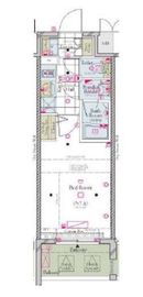 コンシェリア浜松町マスターズヴィラ 12階 間取り図