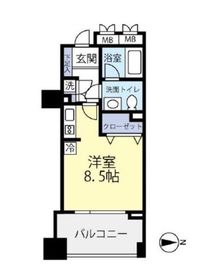 セントラルレジデンス番町シティタワー 3階 間取り図