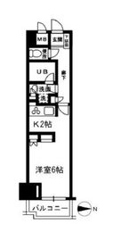 レジディア目白 224 間取り図