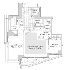 ラ・トゥール渋谷神南 902 間取り図