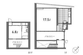 barres 102 間取り図