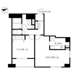 マストライフ目黒南 1001 間取り図