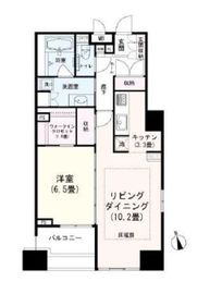 ベラカーサ秋葉原 3階 間取り図