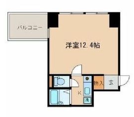 LXS室町 401 間取り図