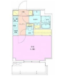 巣鴨レジデンス壱番館 603 間取り図