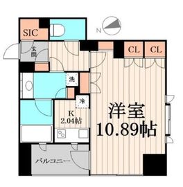 東京日本橋シティタワー 2階 間取り図