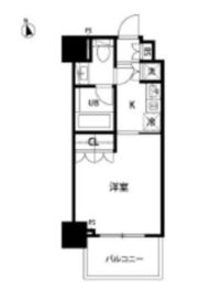 セントラル銀座 803 間取り図