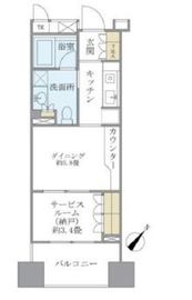 ブリリア銀座id 9階 間取り図