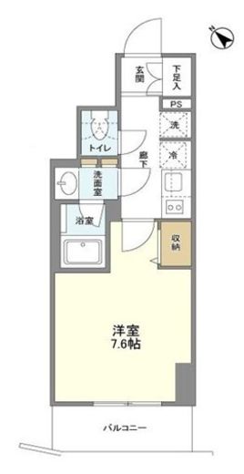 Camellia (カメリア) 102 間取り図