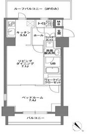 KDX岩本町レジデンス 1003 間取り図