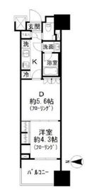 パークコート南麻布 4階 間取り図