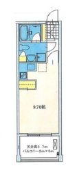 上目黒ガーデン 204 間取り図
