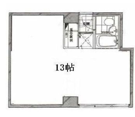 赤坂レジデンシャルホテル 5階 間取り図