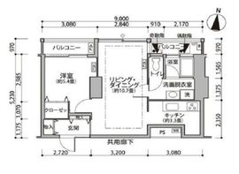 東雲キャナルコートCODAN 11-718 間取り図